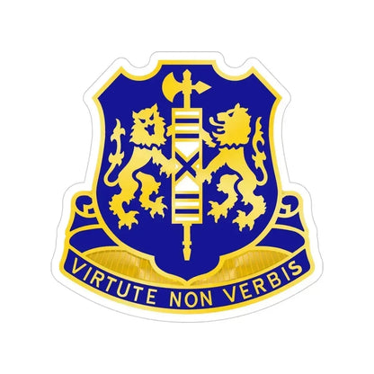 108th Infantry Regiment (U.S. Army) Transparent STICKER Die-Cut Vinyl Decal 5 Inch - The Sticker Space