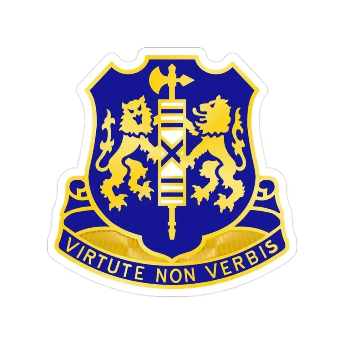 108th Infantry Regiment (U.S. Army) Transparent STICKER Die-Cut Vinyl Decal - The Sticker Space