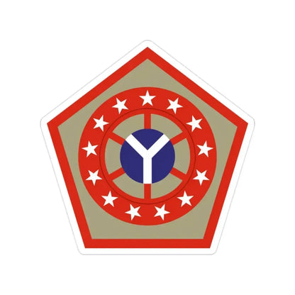 108th Sustainment Brigade (U.S. Army) Transparent STICKER Die-Cut Vinyl Decal 2 Inch - The Sticker Space