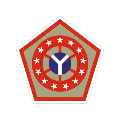 108th Sustainment Brigade (U.S. Army) Transparent STICKER Die-Cut Vinyl Decal 3 Inch - The Sticker Space