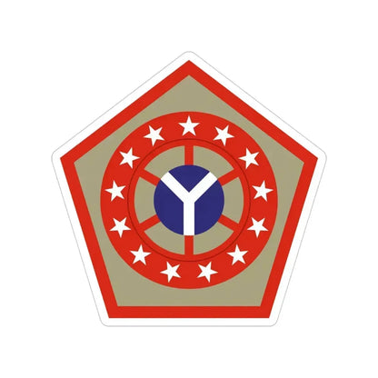 108th Sustainment Brigade (U.S. Army) Transparent STICKER Die-Cut Vinyl Decal 5 Inch - The Sticker Space