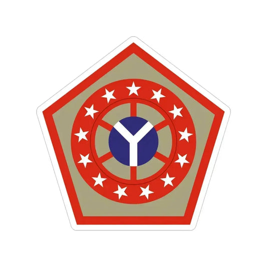 108th Sustainment Brigade (U.S. Army) Transparent STICKER Die-Cut Vinyl Decal 6 Inch - The Sticker Space