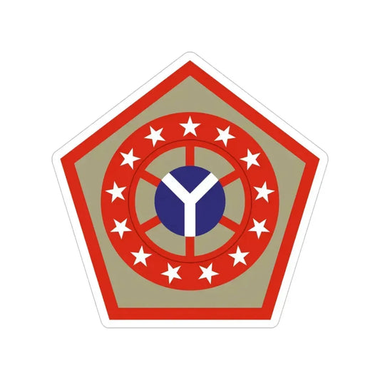 108th Sustainment Brigade (U.S. Army) Transparent STICKER Die-Cut Vinyl Decal 6 Inch - The Sticker Space