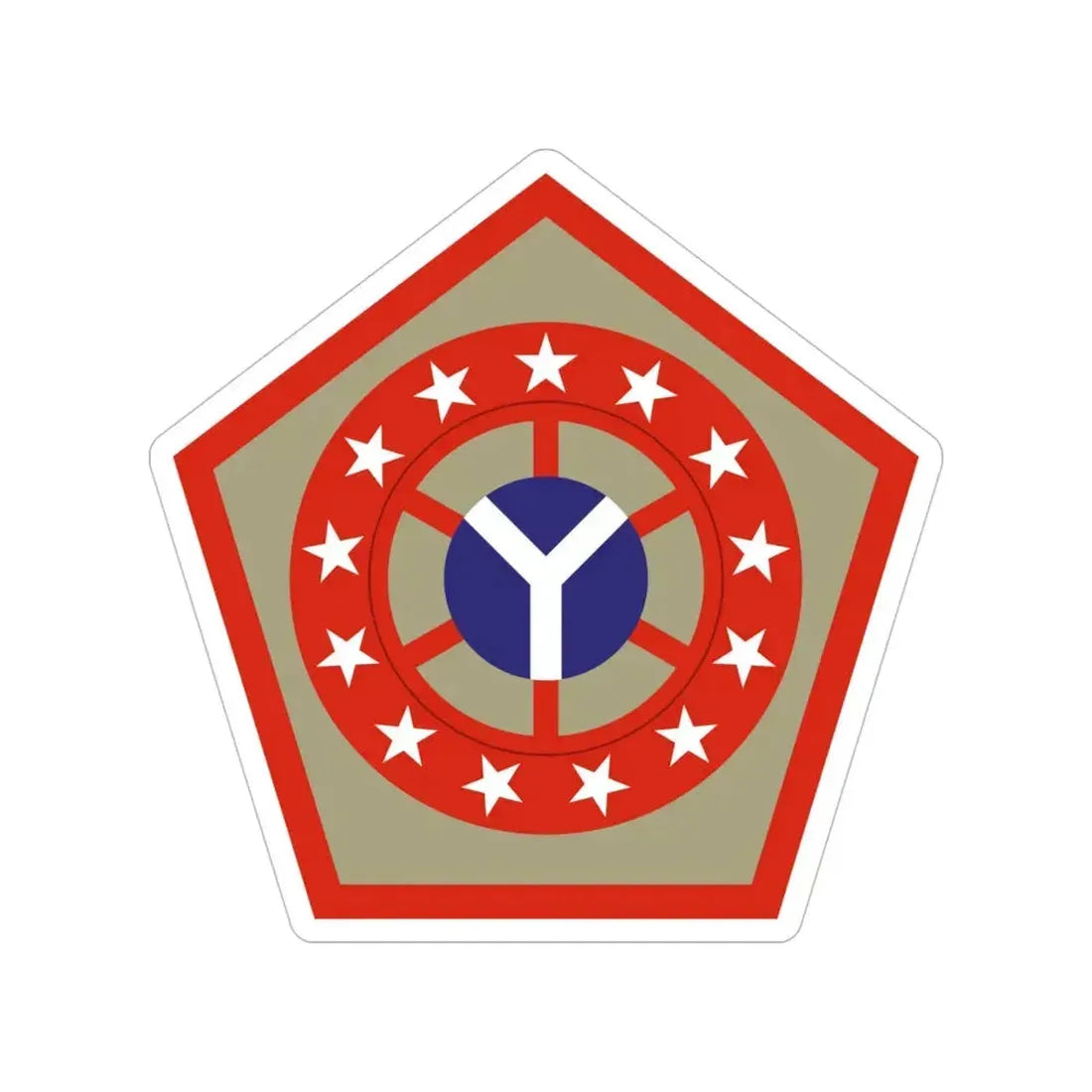 108th Sustainment Brigade (U.S. Army) Transparent STICKER Die-Cut Vinyl Decal - The Sticker Space