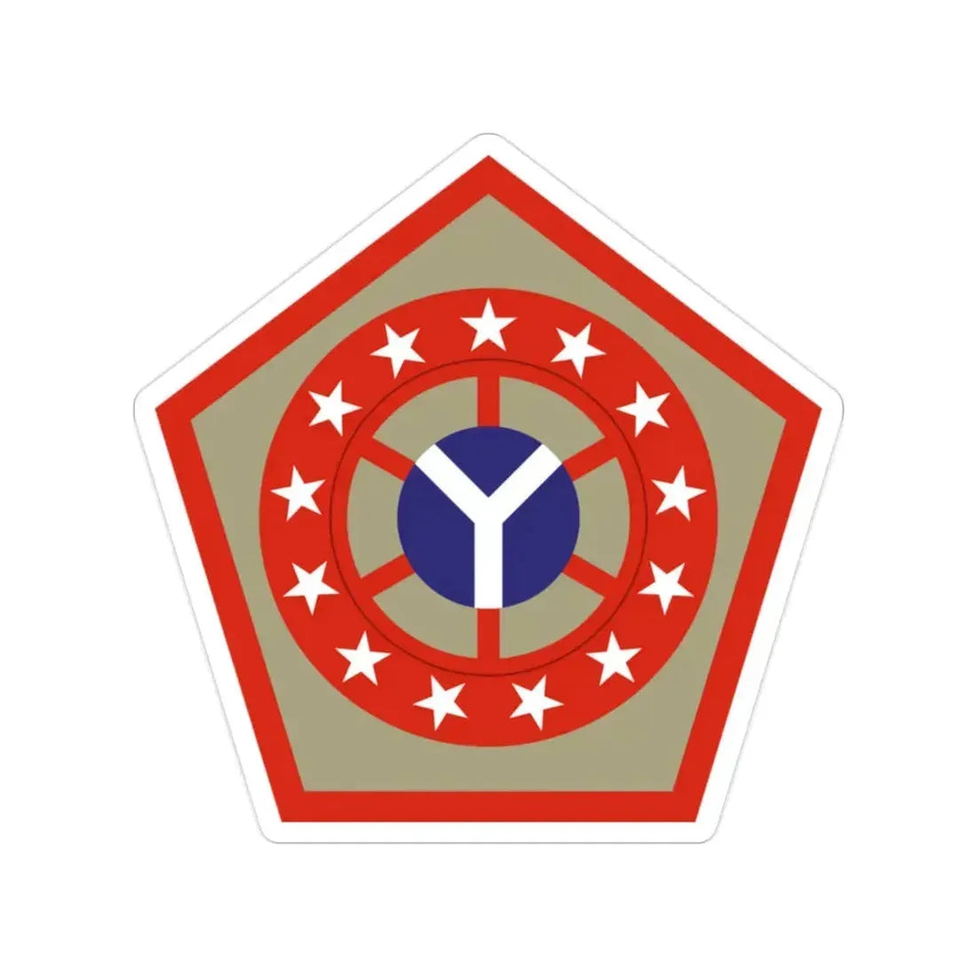 108th Sustainment Brigade (U.S. Army) Transparent STICKER Die-Cut Vinyl Decal - The Sticker Space