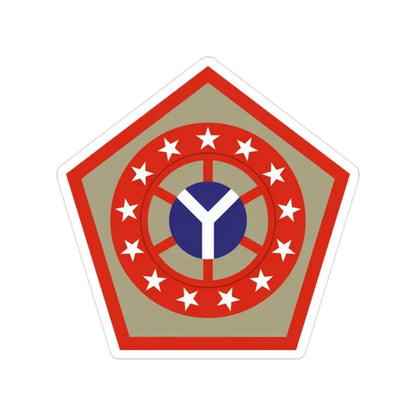 108th Sustainment Brigade (U.S. Army) Transparent STICKER Die-Cut Vinyl Decal - The Sticker Space