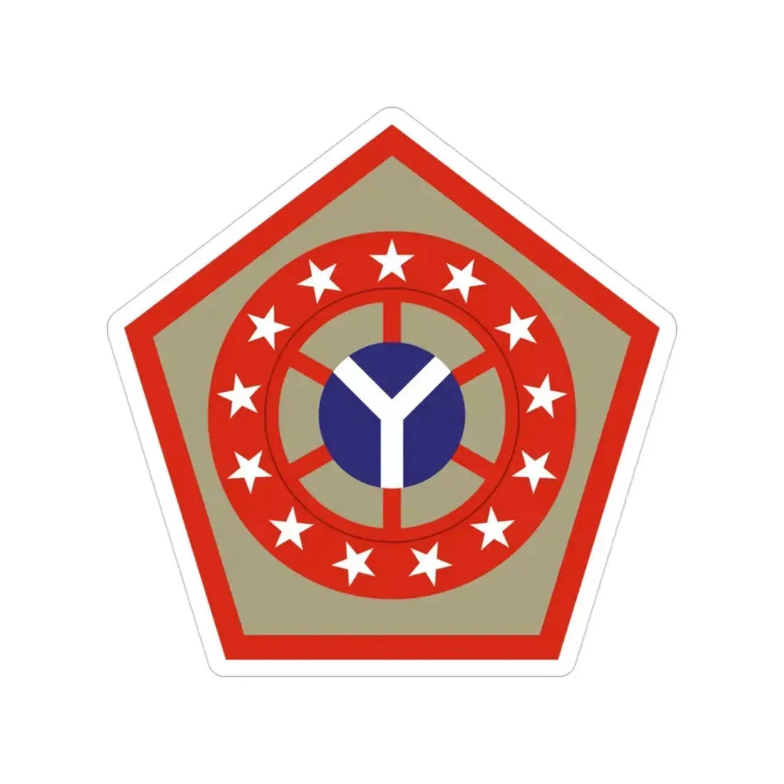 108th Sustainment Brigade (U.S. Army) Transparent STICKER Die-Cut Vinyl Decal - The Sticker Space