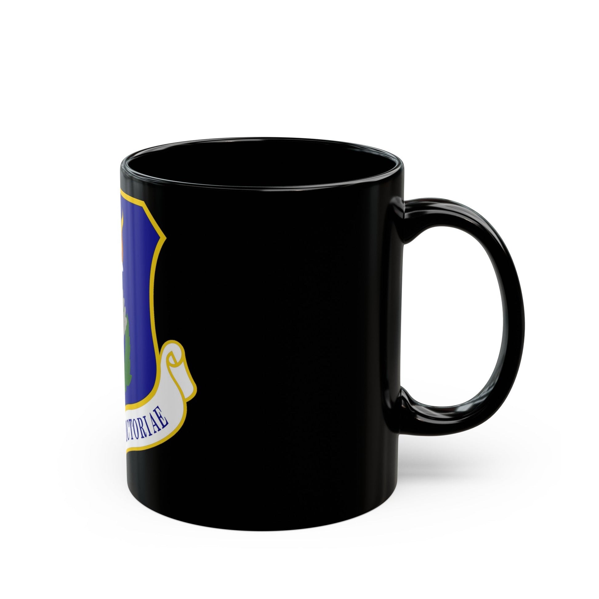 108th Wing (U.S. Air Force) Black Coffee Mug-The Sticker Space