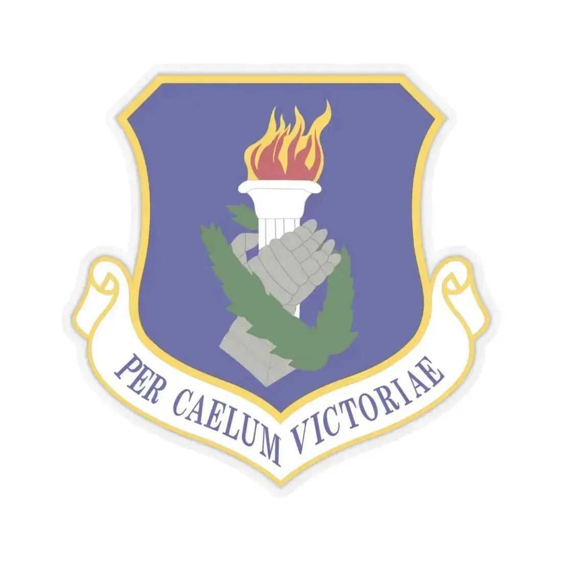 108th Wing (U.S. Air Force) STICKER Vinyl Kiss-Cut Decal 4 Inch Transparent - The Sticker Space