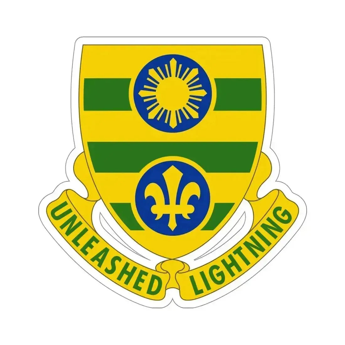 109 Armor Regiment (U.S. Army) STICKER Vinyl Die-Cut Decal 5 Inch - The Sticker Space