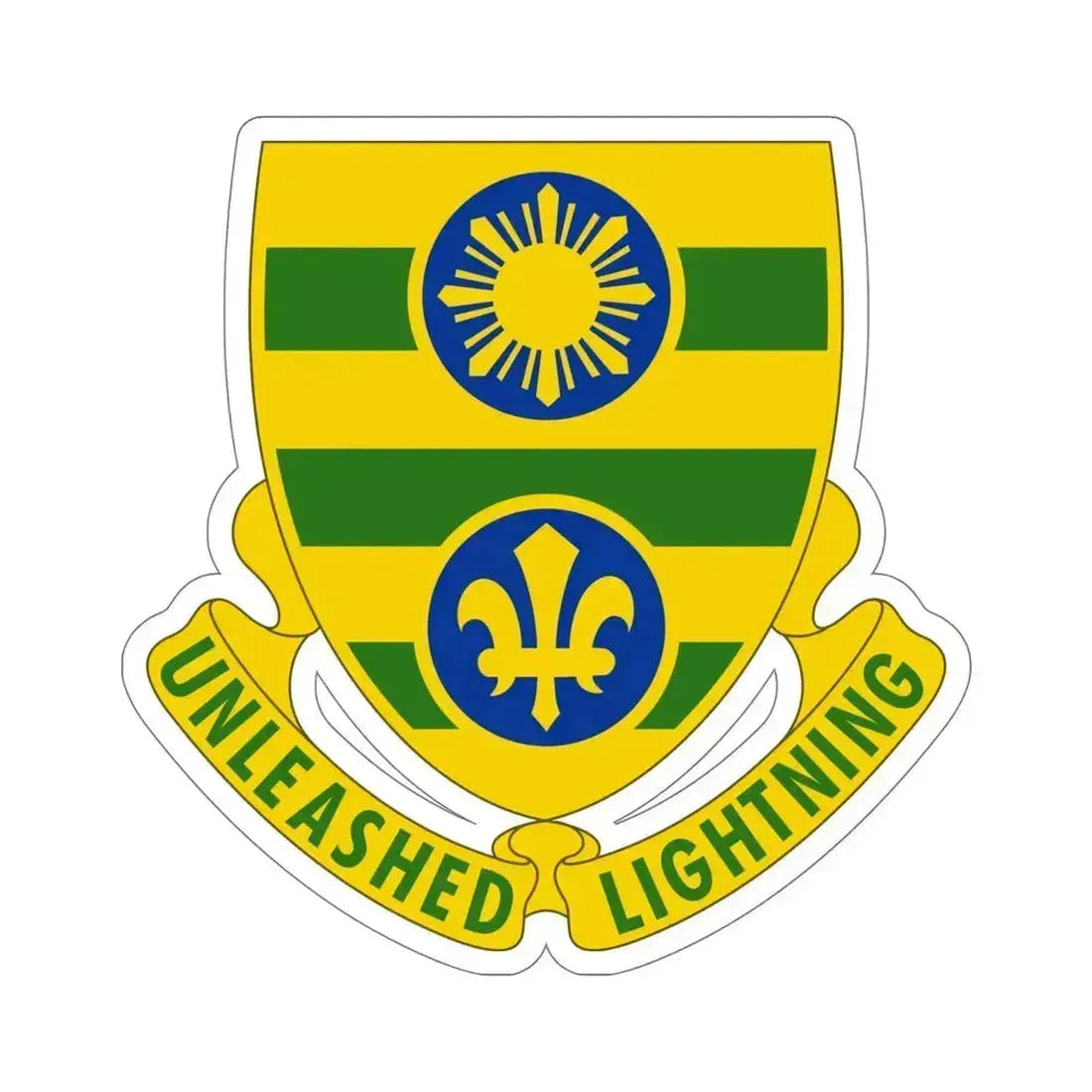 109 Armor Regiment (U.S. Army) STICKER Vinyl Die-Cut Decal 6 Inch - The Sticker Space