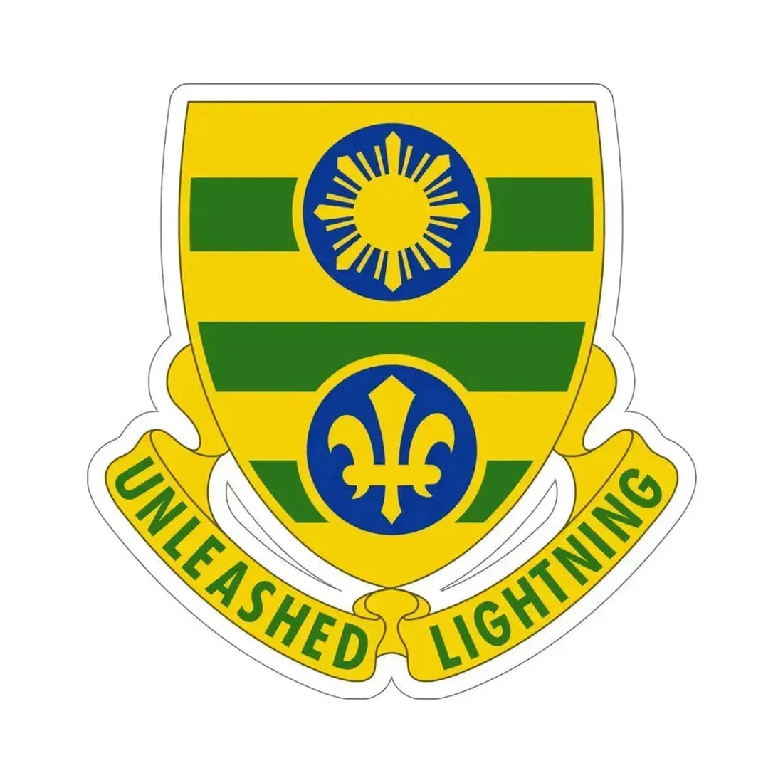 109 Armor Regiment (U.S. Army) STICKER Vinyl Die-Cut Decal - The Sticker Space