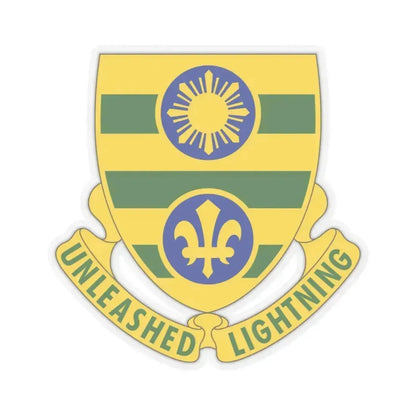 109 Armor Regiment (U.S. Army) STICKER Vinyl Kiss-Cut Decal 3 Inch Transparent - The Sticker Space