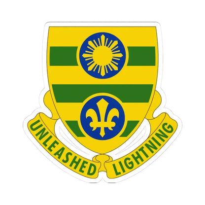 109 Armor Regiment (U.S. Army) STICKER Vinyl Kiss-Cut Decal 3 Inch White - The Sticker Space