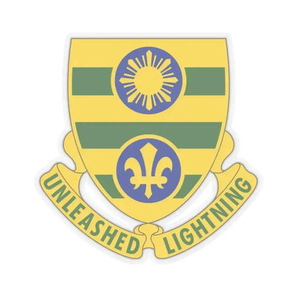 109 Armor Regiment (U.S. Army) STICKER Vinyl Kiss-Cut Decal 6 Inch Transparent - The Sticker Space