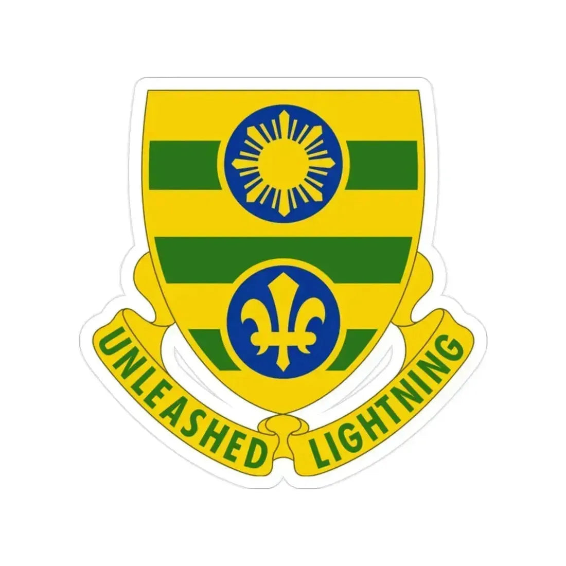 109 Armor Regiment (U.S. Army) Transparent STICKER Die-Cut Vinyl Decal 2 Inch - The Sticker Space