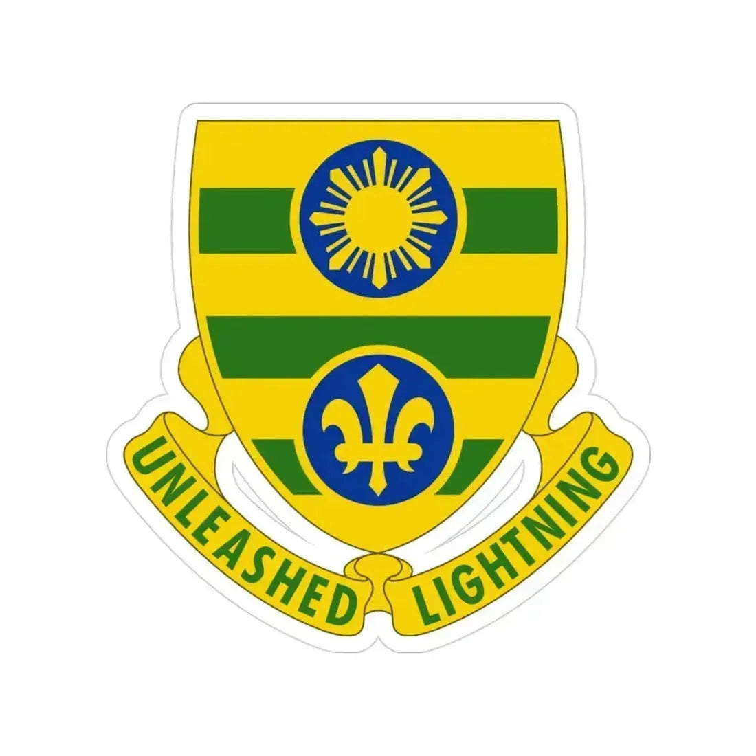 109 Armor Regiment (U.S. Army) Transparent STICKER Die-Cut Vinyl Decal 3 Inch - The Sticker Space