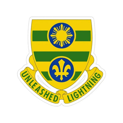 109 Armor Regiment (U.S. Army) Transparent STICKER Die-Cut Vinyl Decal 4 Inch - The Sticker Space