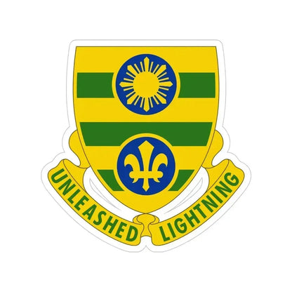 109 Armor Regiment (U.S. Army) Transparent STICKER Die-Cut Vinyl Decal 5 Inch - The Sticker Space