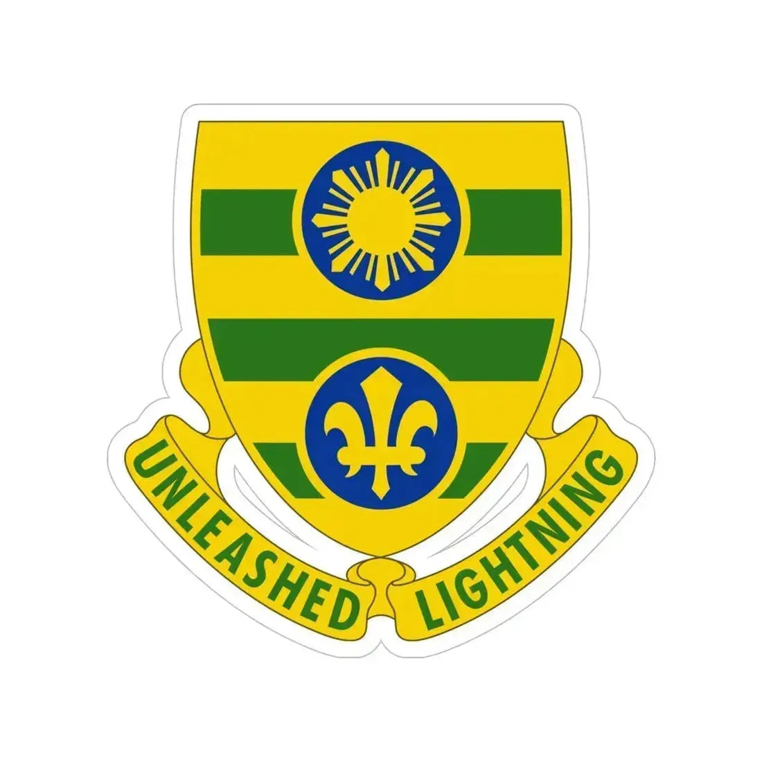 109 Armor Regiment (U.S. Army) Transparent STICKER Die-Cut Vinyl Decal 6 Inch - The Sticker Space