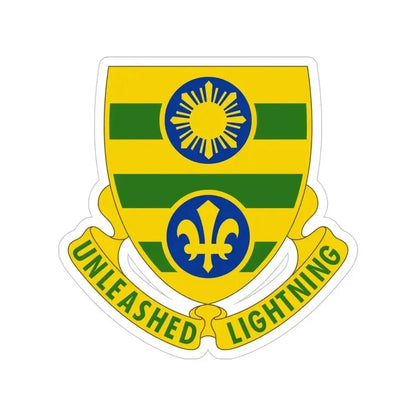 109 Armor Regiment (U.S. Army) Transparent STICKER Die-Cut Vinyl Decal 6 Inch - The Sticker Space