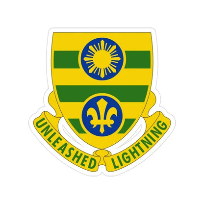 109 Armor Regiment (U.S. Army) Transparent STICKER Die-Cut Vinyl Decal - The Sticker Space