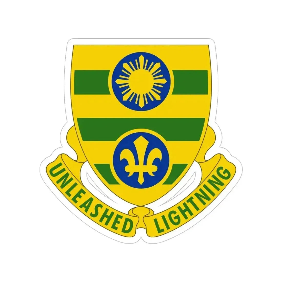 109 Armor Regiment (U.S. Army) Transparent STICKER Die-Cut Vinyl Decal - The Sticker Space