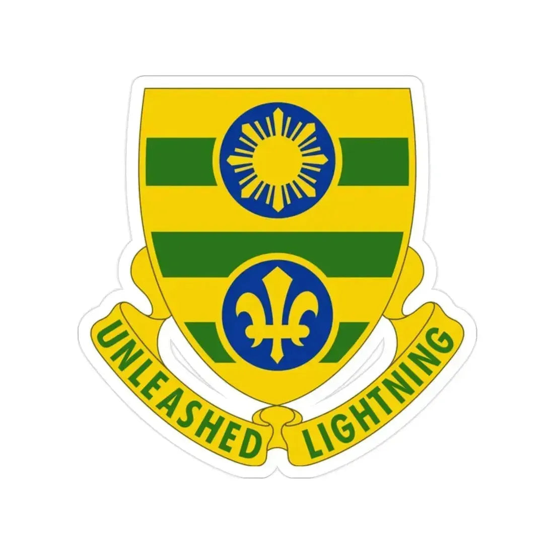 109 Armor Regiment (U.S. Army) Transparent STICKER Die-Cut Vinyl Decal - The Sticker Space