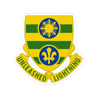 109 Armor Regiment (U.S. Army) Transparent STICKER Die-Cut Vinyl Decal - The Sticker Space