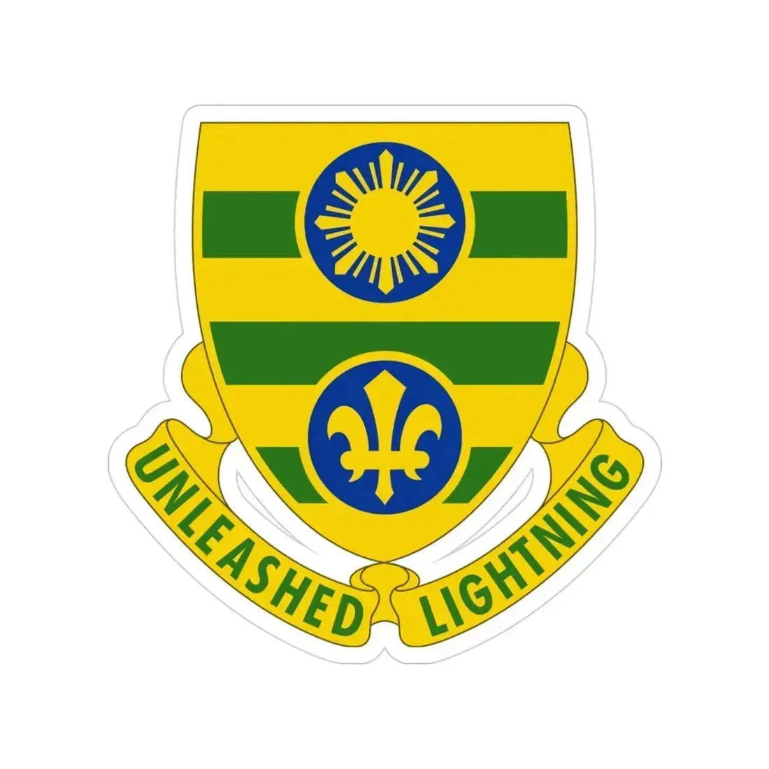 109 Armor Regiment (U.S. Army) Transparent STICKER Die-Cut Vinyl Decal - The Sticker Space