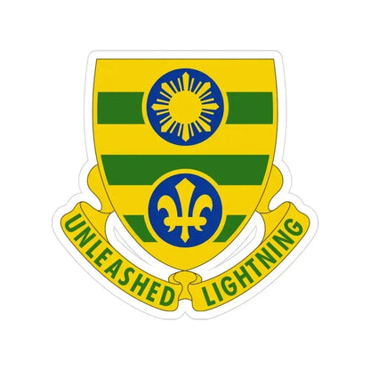 109 Armor Regiment (U.S. Army) Transparent STICKER Die-Cut Vinyl Decal - The Sticker Space