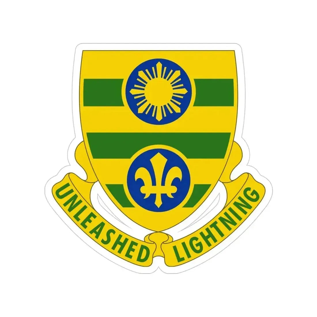 109 Armor Regiment (U.S. Army) Transparent STICKER Die-Cut Vinyl Decal - The Sticker Space