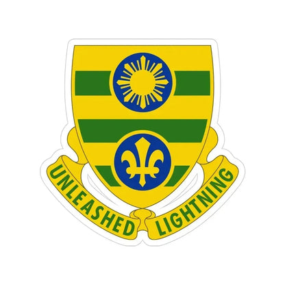 109 Armor Regiment (U.S. Army) Transparent STICKER Die-Cut Vinyl Decal - The Sticker Space