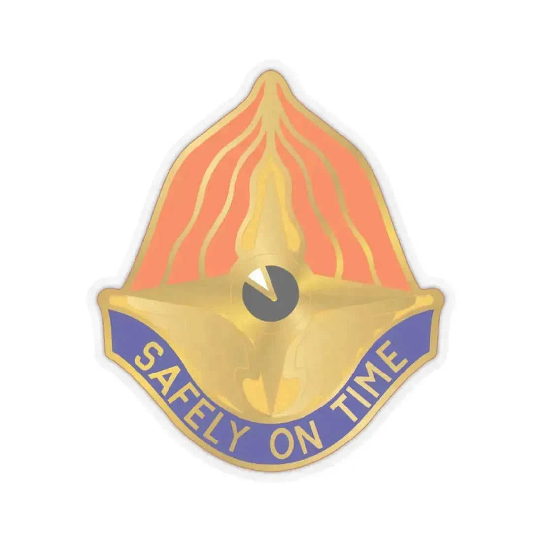 109 Aviation Regiment (U.S. Army) STICKER Vinyl Kiss-Cut Decal 4 Inch Transparent - The Sticker Space