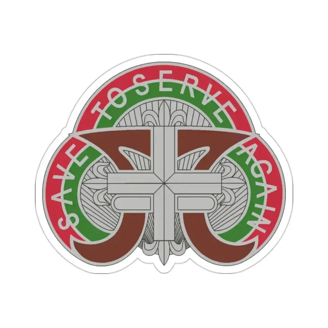 109 Medical Battalion (U.S. Army) STICKER Vinyl Die-Cut Decal 2 Inch - The Sticker Space