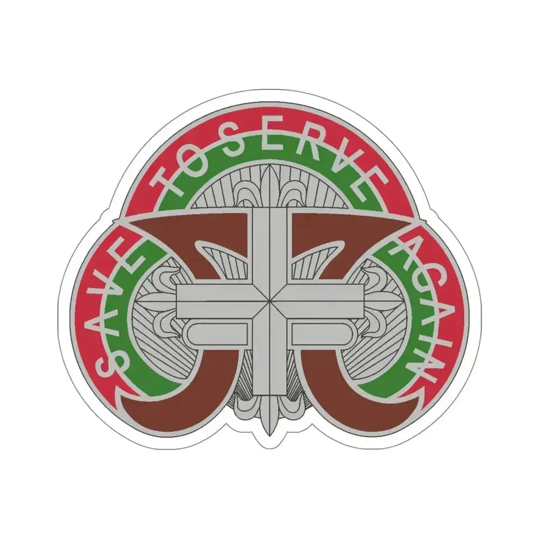 109 Medical Battalion (U.S. Army) STICKER Vinyl Die-Cut Decal 5 Inch - The Sticker Space