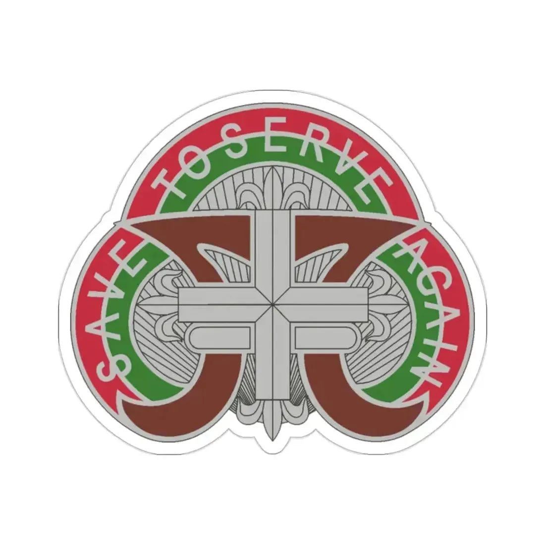 109 Medical Battalion (U.S. Army) STICKER Vinyl Die-Cut Decal - The Sticker Space