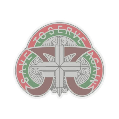 109 Medical Battalion (U.S. Army) STICKER Vinyl Kiss-Cut Decal 6 Inch Transparent - The Sticker Space