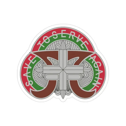 109 Medical Battalion (U.S. Army) Transparent STICKER Die-Cut Vinyl Decal 3 Inch - The Sticker Space