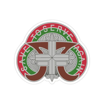109 Medical Battalion (U.S. Army) Transparent STICKER Die-Cut Vinyl Decal - The Sticker Space