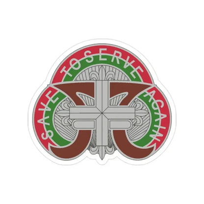 109 Medical Battalion (U.S. Army) Transparent STICKER Die-Cut Vinyl Decal - The Sticker Space