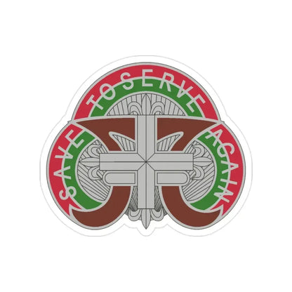 109 Medical Battalion (U.S. Army) Transparent STICKER Die-Cut Vinyl Decal - The Sticker Space