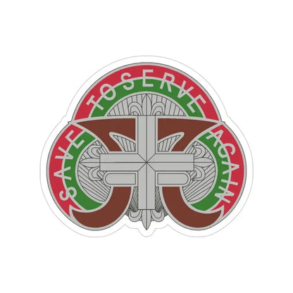109 Medical Battalion (U.S. Army) Transparent STICKER Die-Cut Vinyl Decal - The Sticker Space