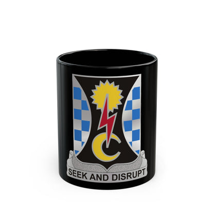 109 Military Intelligence Battalion (U.S. Army) Black Coffee Mug-11oz-The Sticker Space