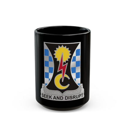 109 Military Intelligence Battalion (U.S. Army) Black Coffee Mug-15oz-The Sticker Space