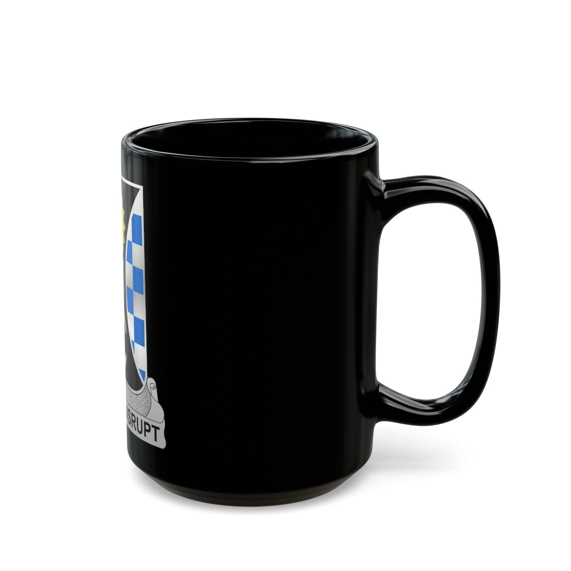 109 Military Intelligence Battalion (U.S. Army) Black Coffee Mug-The Sticker Space