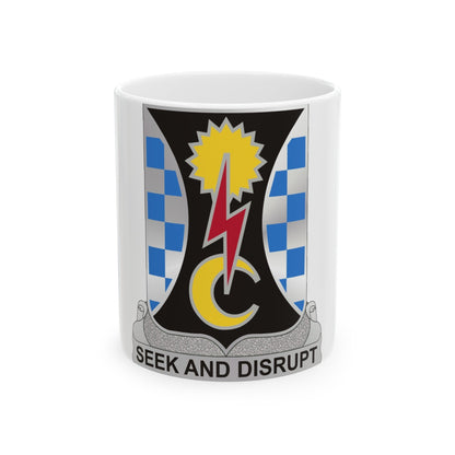 109 Military Intelligence Battalion (U.S. Army) White Coffee Mug-11oz-The Sticker Space