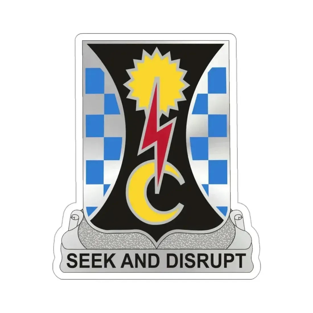 109 Military Intelligence Battalion (U.S. Army) STICKER Vinyl Die-Cut Decal 3 Inch - The Sticker Space