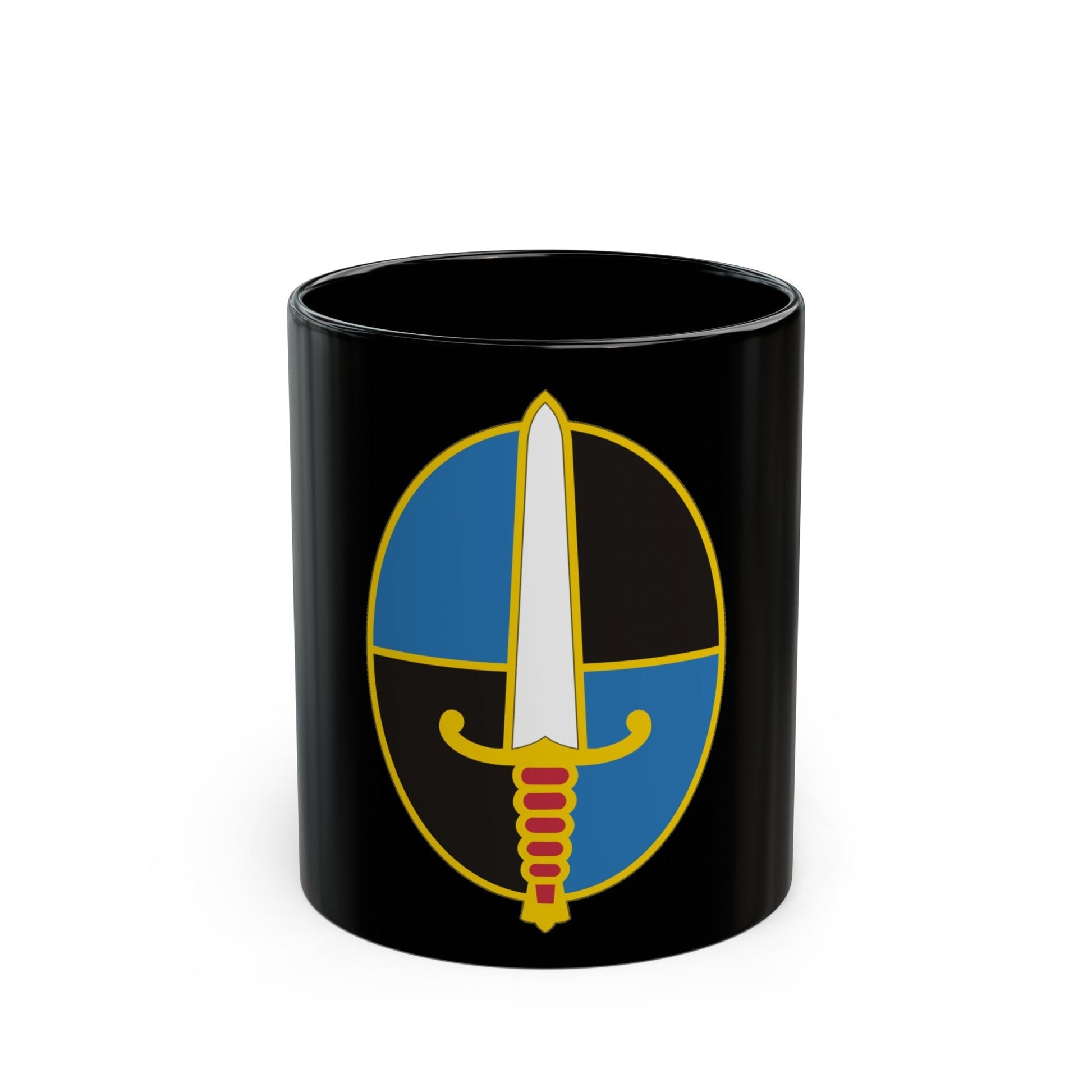 109 Military Intelligence Group (U.S. Army) Black Coffee Mug-11oz-The Sticker Space