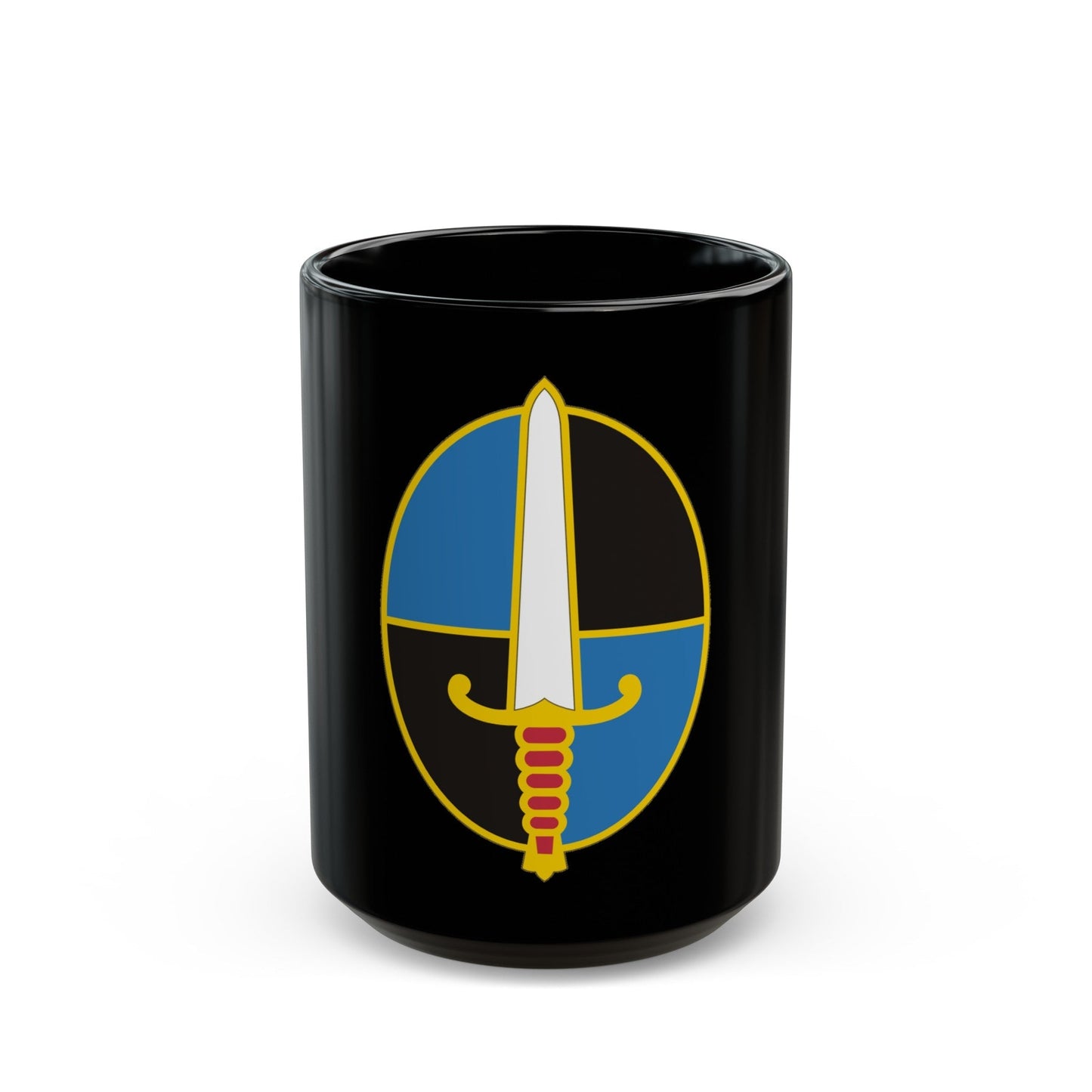 109 Military Intelligence Group (U.S. Army) Black Coffee Mug-15oz-The Sticker Space